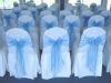 Banquet chair cover & sash