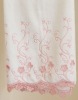Bath Towel with Embroidery and Beautiful Lace