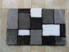 Bathroom acrylic tufted floor mat
