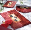 Bathroom mat acrylic bathroom mat sets