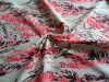 Beach wear fabric /Printed polyester peach skin fabric