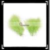 Beautiful!! 10 Feathers Marabou Fluff 4.5" Grass Green