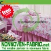 Beautiful PP nonwoven fabric material for bed sheets