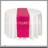 Beautiful Rose Table Runner( Satin)/Christmas Table Runner