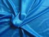 Beautiful blue color polyester knitted jersey lining fabric