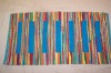 Beautiful blue woven rugs cotton