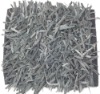 Beautiful leather area rug