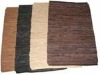 Beautiful leather handmade rugs