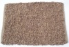 Beautiful leather shaggy reversible rugs