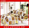Beautiful plaid printing bedclothes