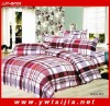 Beautiful stripe printing bedding set