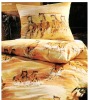 Bedsheet with Horse Print