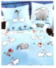 Bedsheet with Kids Animal Print