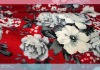 Big Flower Design coral Fleece Blanket