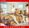 Big Rose print bedding set