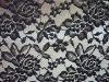 Big flower lace fabric