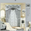 Black Beigeblack Valance Curtains