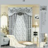 Black Beigeblack Valance Curtains