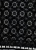Black Color water soluble embroidered fabric design