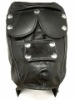 Black Leather Slave Hood