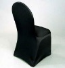 Black Lycra Chair Cover