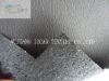 Black PU Synthetic Leather Fabric/1.30mm PU Leather Fabric