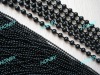 Black Stainless Steel Bead Chain 4mm