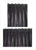 Black Velvet curtain