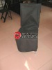 Black chair cover