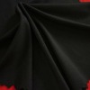 Black polyamide Stretch Elastic Dyed weft knitted spandex fabric