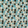 Black poplin fabric