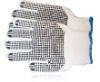 Bleached cotton gloves with Dotts