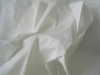 Bleached polyester fabric