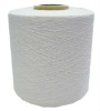 Bleached white cotton yarn