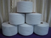 Bleached white knitting yarn