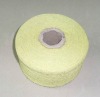 Blended colored cotton and polyester yarn for glove