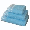 Blue Ludo Towel with White Dots