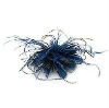 Blue Ostrich Feather Headdress