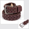 Braided Leather Belt