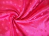 Bright Jacquard Velveteen Satin fabric