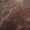 Bronzing warp suede fabric/microfiber sude fabric