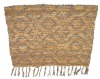 Brown Contemporary reversible rug