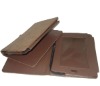 Brown Magnetic Smart Cover Ipad Leater Case