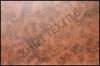 Brown crumpled pvc synthetic leather