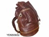 Brown genuine leather bag