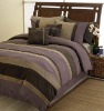 Brown grey hotel bedding set-hotel collection