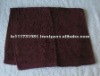 Brown hand towel