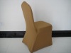 Brown spandex banquet chair cover for wedding,party,hotel...