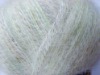 Brushed mohair blended yarn for hand knitting