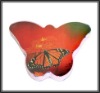 Butterfly compressed towel for gift